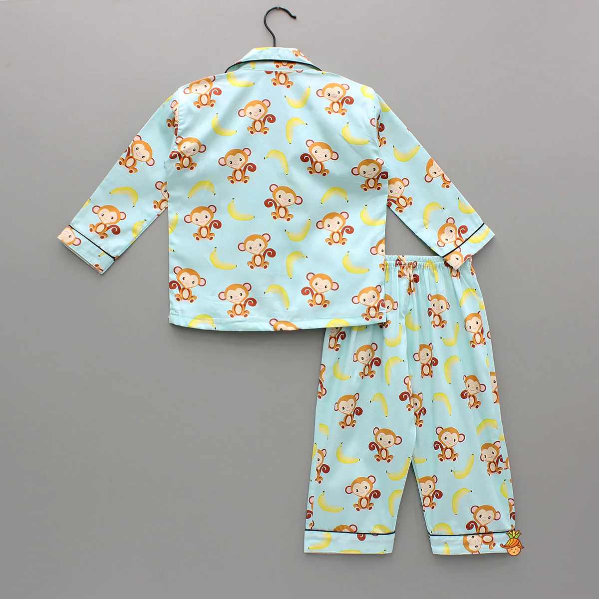 Monkey And Banana Printed Sleepwear Set - Image 2