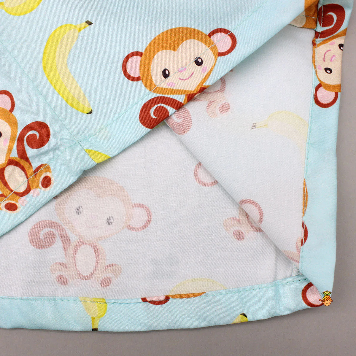 Monkey And Banana Printed Sleepwear Set - Image 5