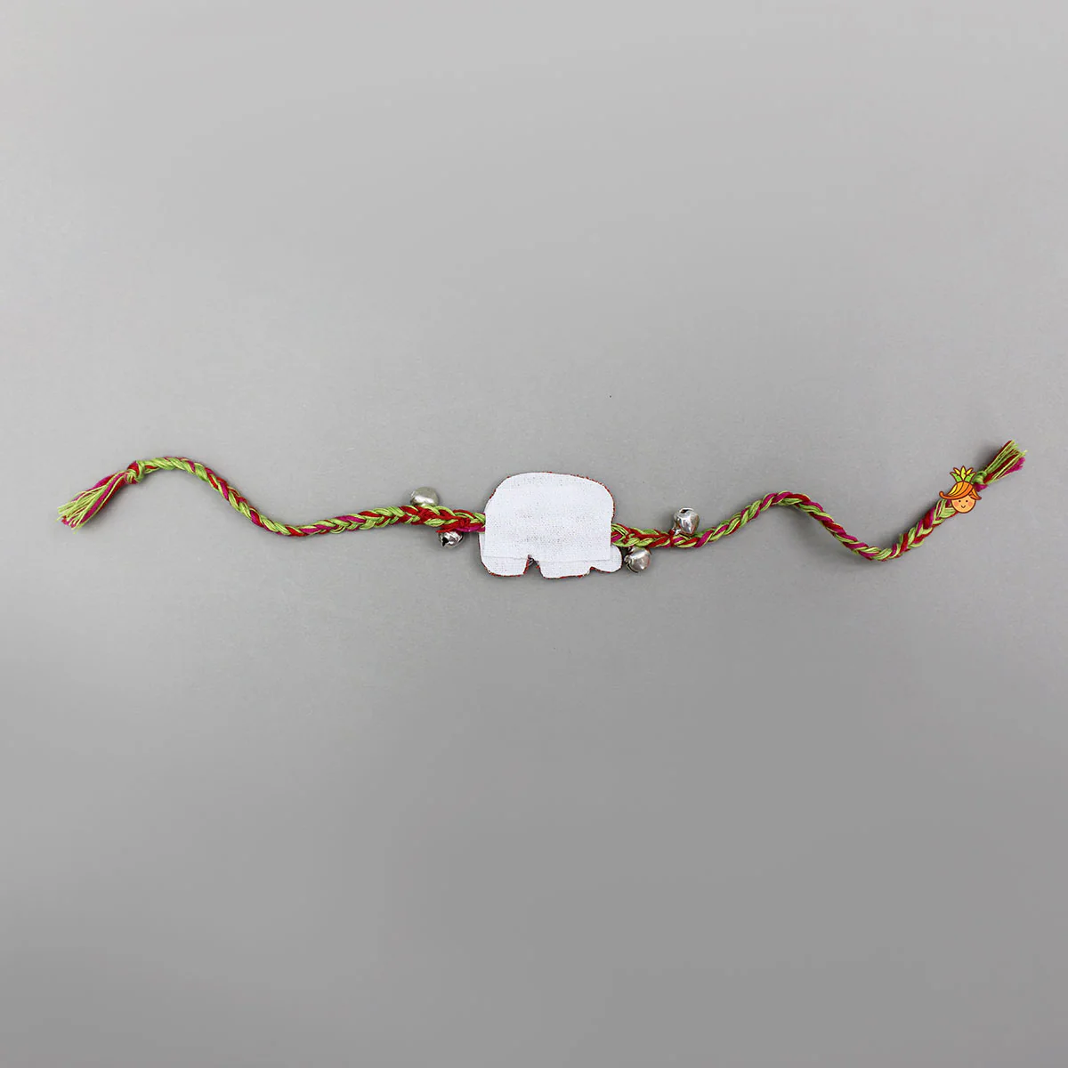 Multi Colour Elephant Motif Rakhi - Image 2