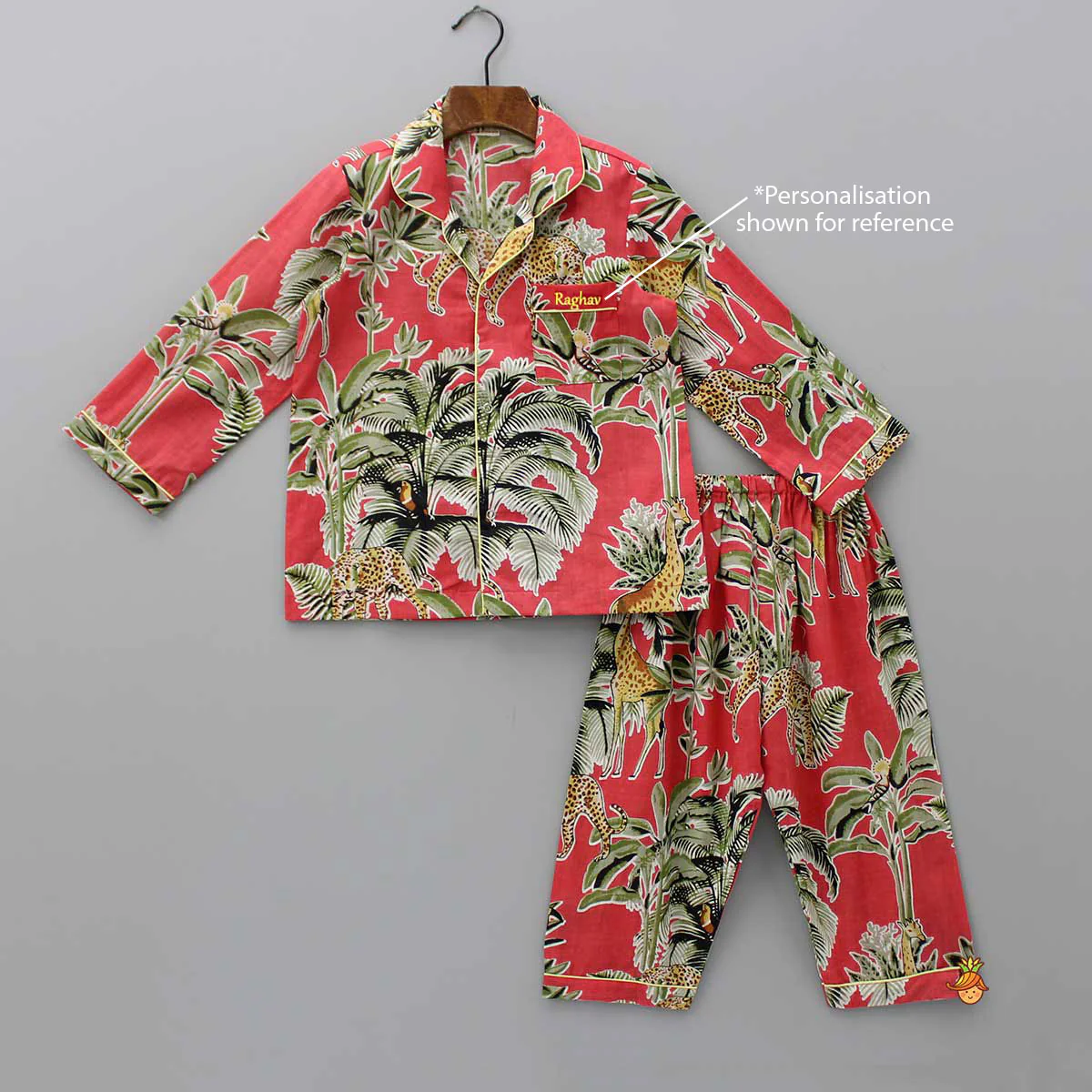 Multicolour Animal Printed Sleepwear - Image 6