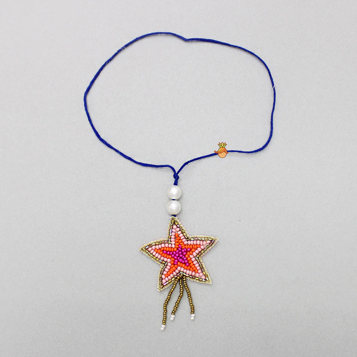 Multicolour Beaded Star Rakhi