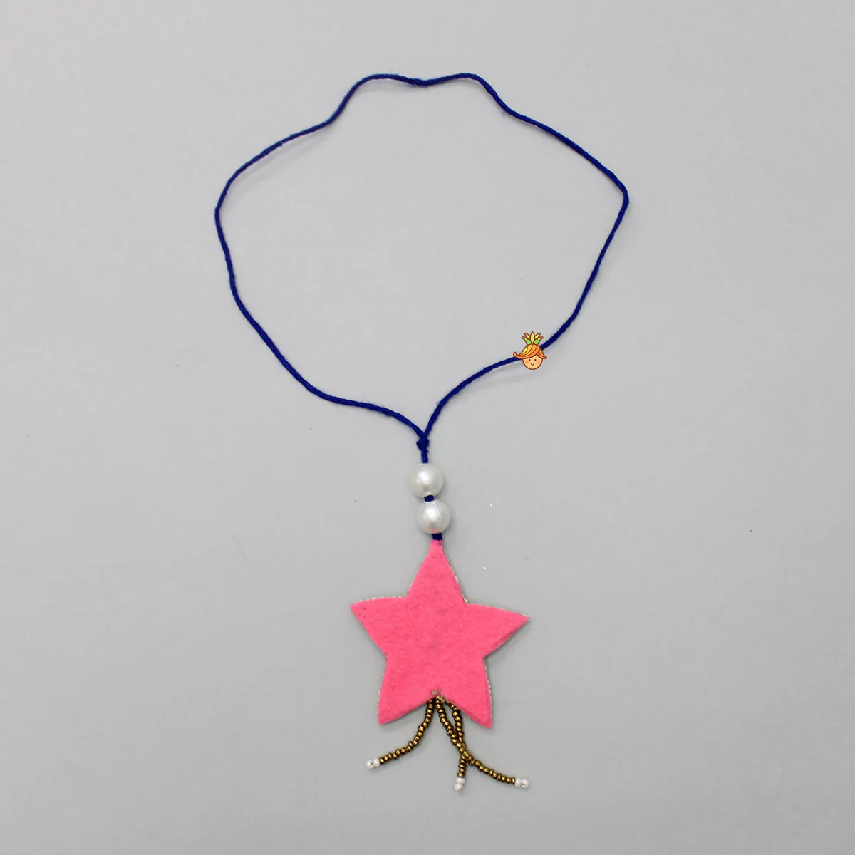 Multicolour Beaded Star Rakhi - Image 2