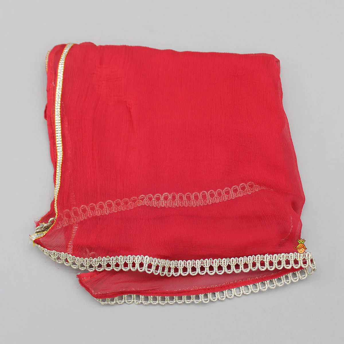 Multicolour Printed Kurti And Dhoti With Dupatta - Image 7