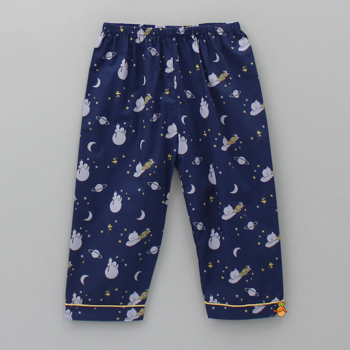 Night Theme Printed Blue Sleepwear - Image 4