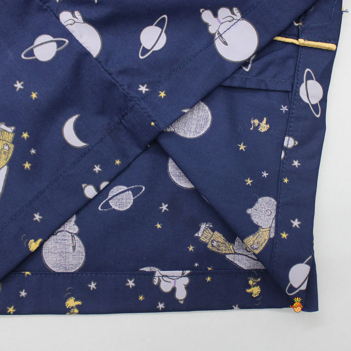 Night Theme Printed Blue Sleepwear - Image 5
