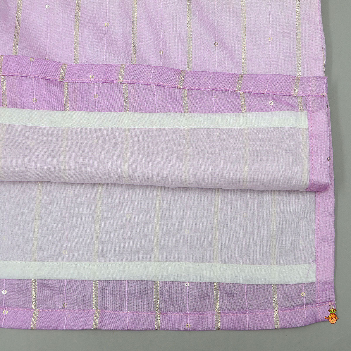 Ombre Lace Work Decorative Kurta With Pyjama - Image 5
