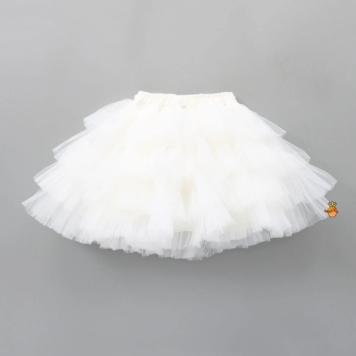 One Shoulder Pink Top With Flared Skirt - Image 4