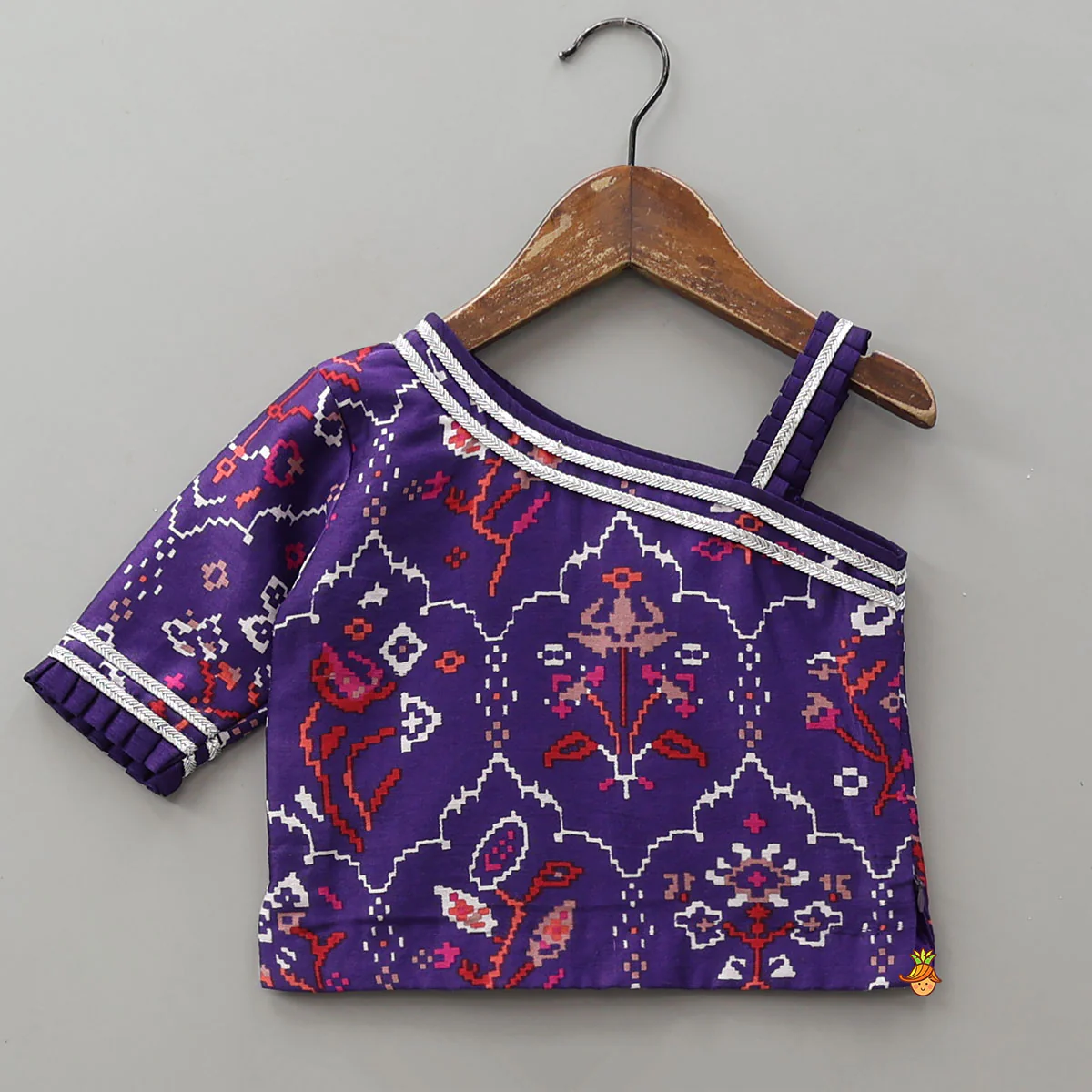 One-Shoulder Top With Matching Palazzo - Image 3