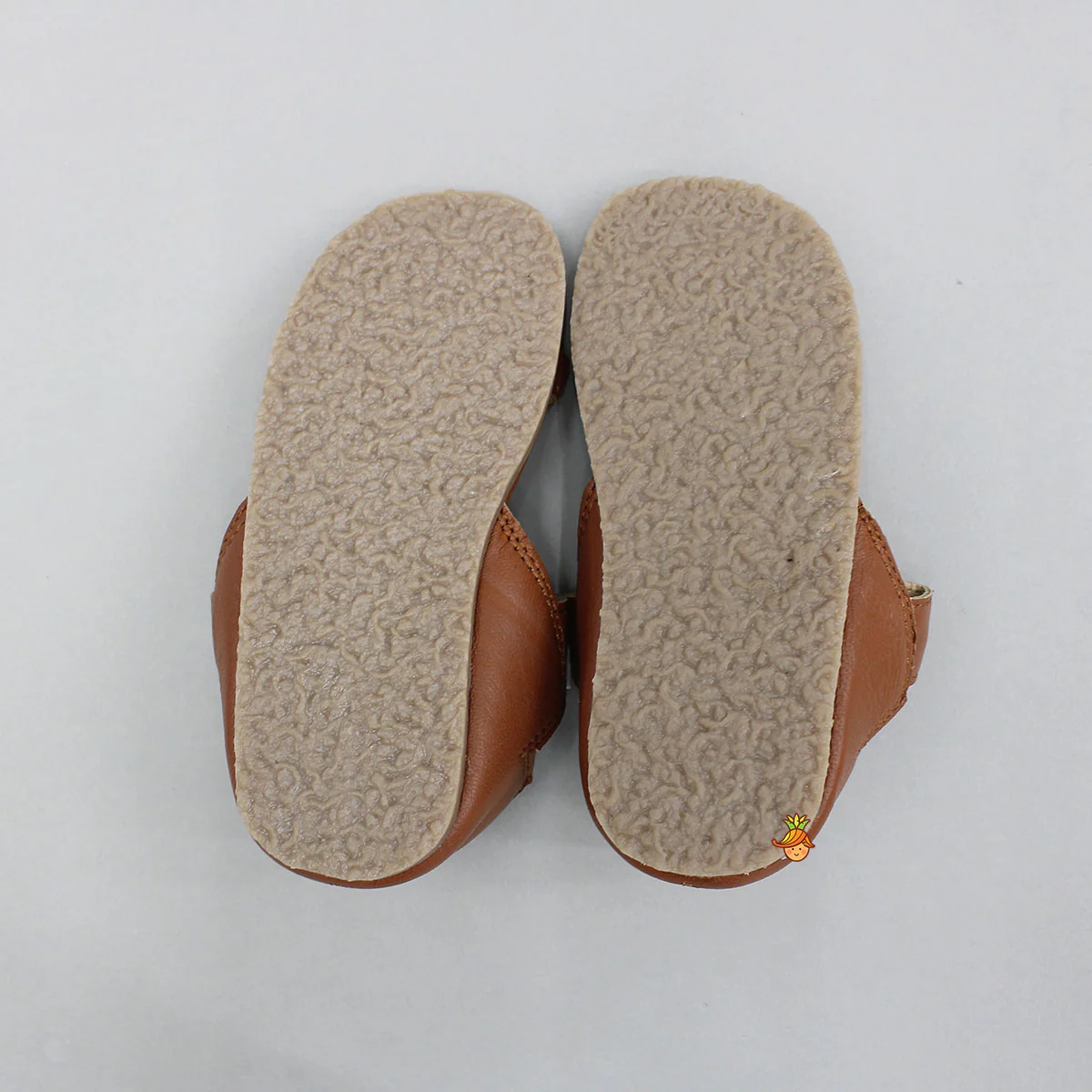 Orange Rust Cut Out Kolhapuri - Image 2