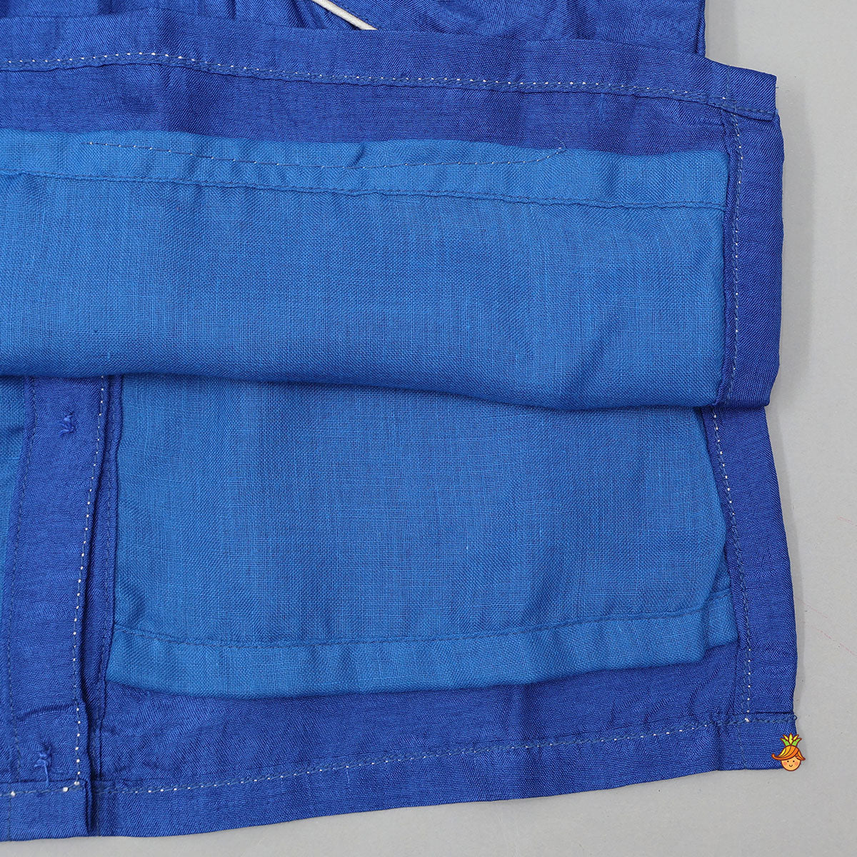 Patch Pocket Detail Stylish Kurti And Lehenga - Image 5
