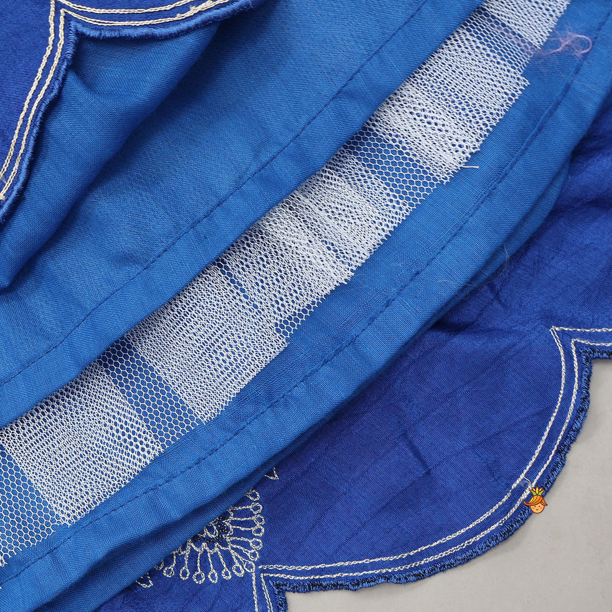 Patch Pocket Detail Stylish Kurti And Lehenga - Image 6