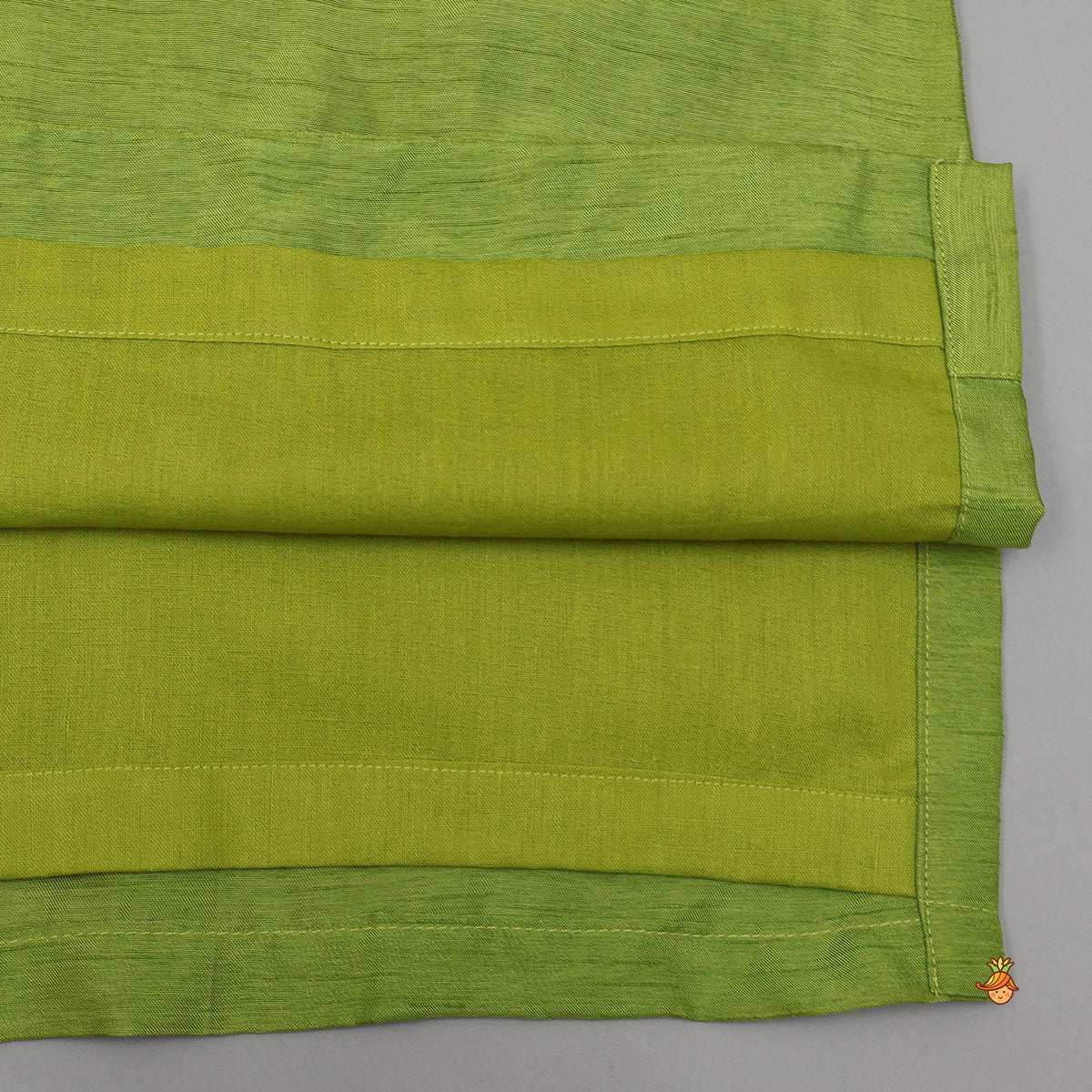 Pin-Tuck Kurta With Open Jacket And Pyjama - Image 7