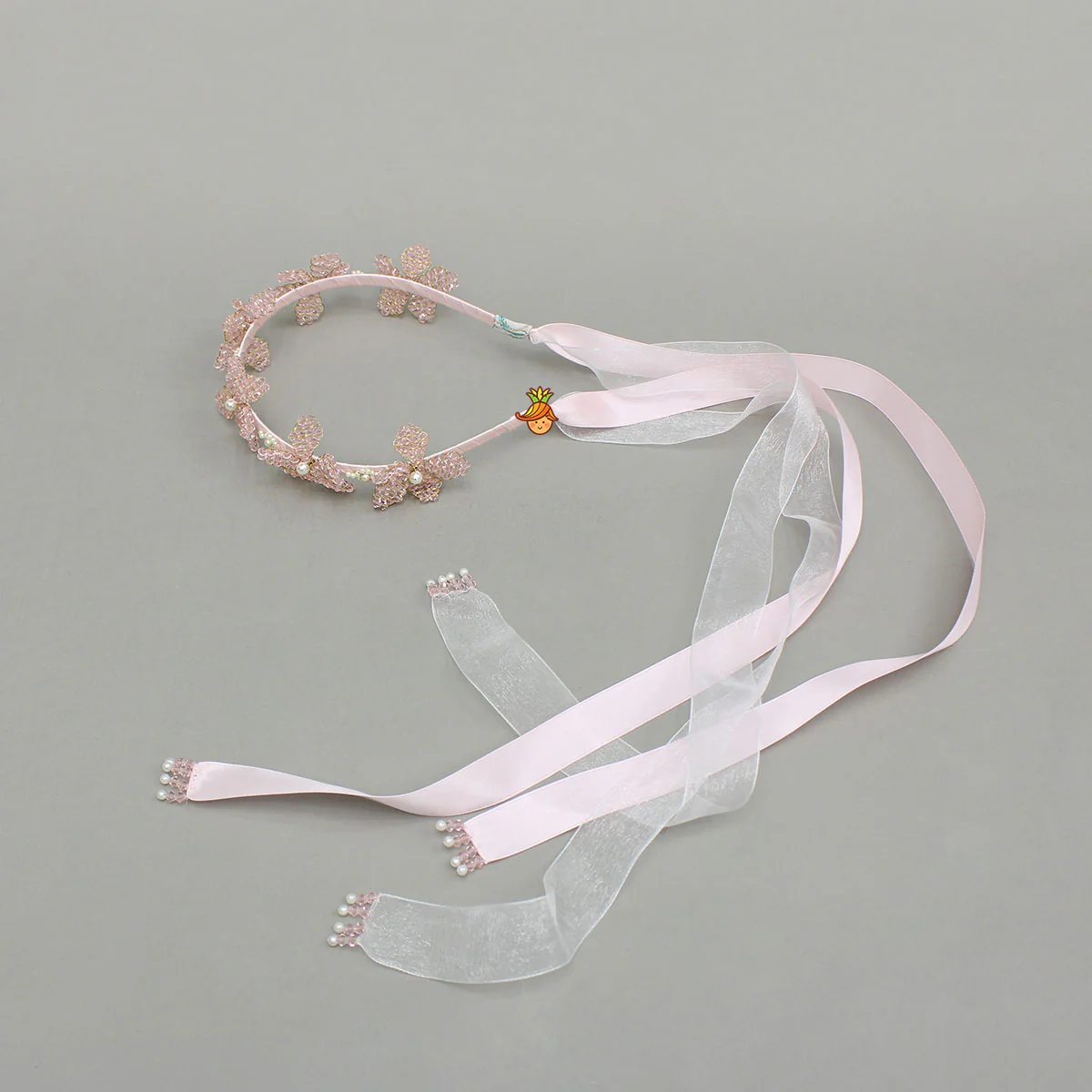 Pink Ribbon Hair Band