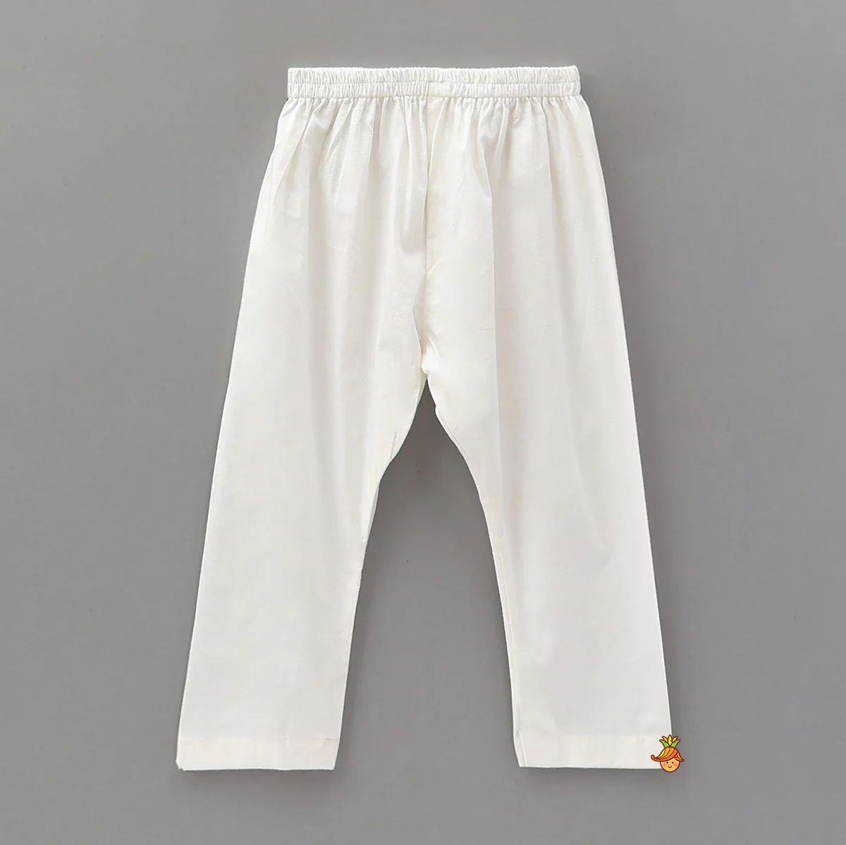 Pintuck Cotton Kurta And Pyjama - Image 4