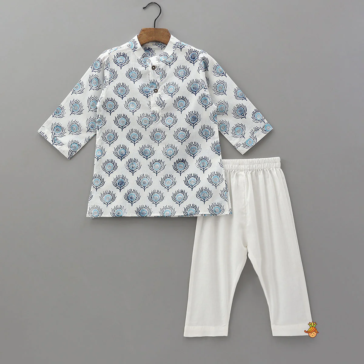 Premium Printed Kurta With Pyjama