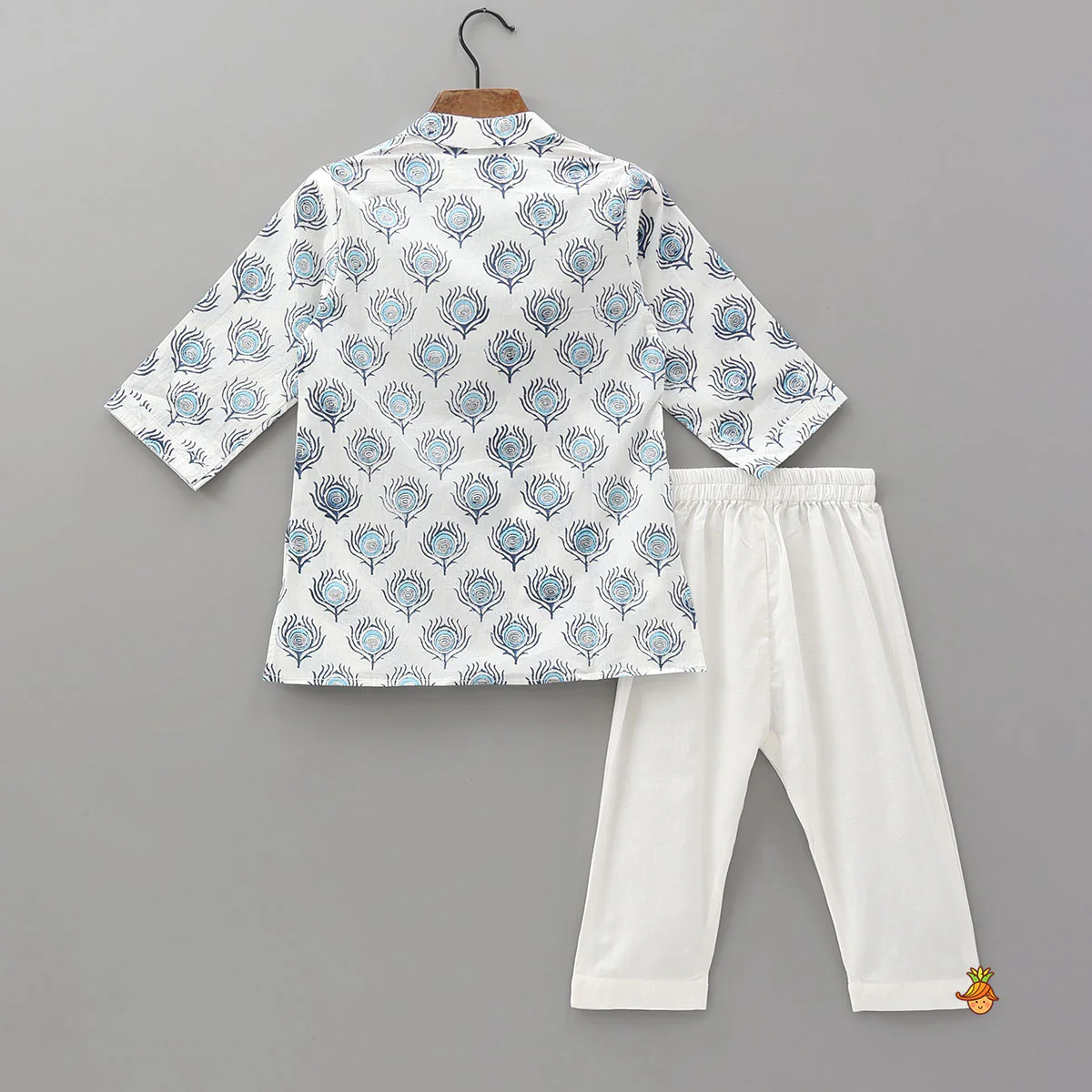 Premium Printed Kurta With Pyjama - Image 2