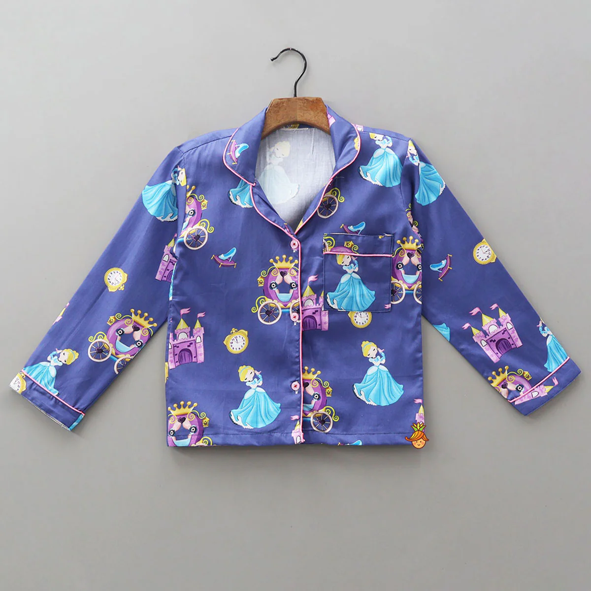 Princess Printed Cotton Sleepwear Set - Image 3