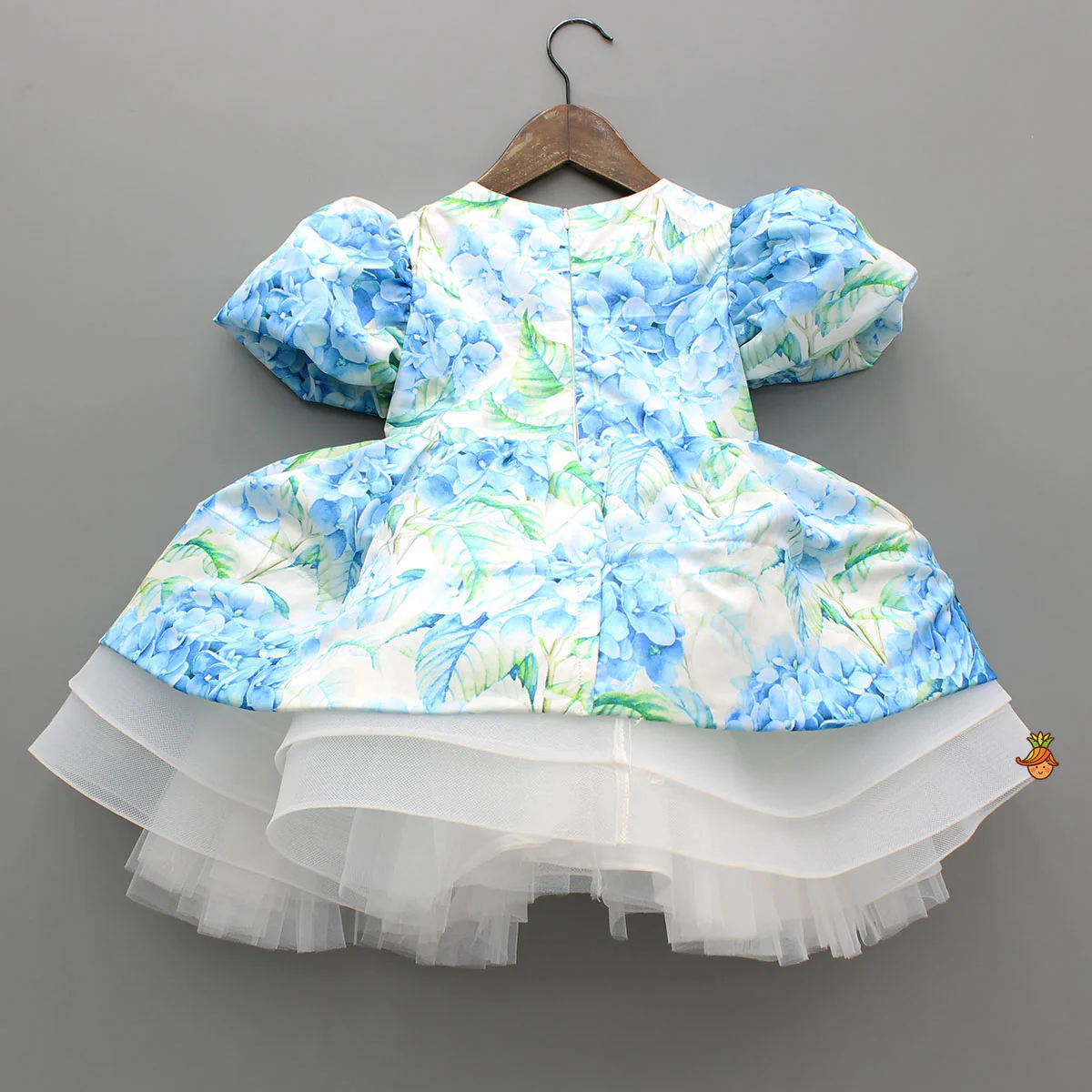 Princess Layered Floral Print Dress - Image 2