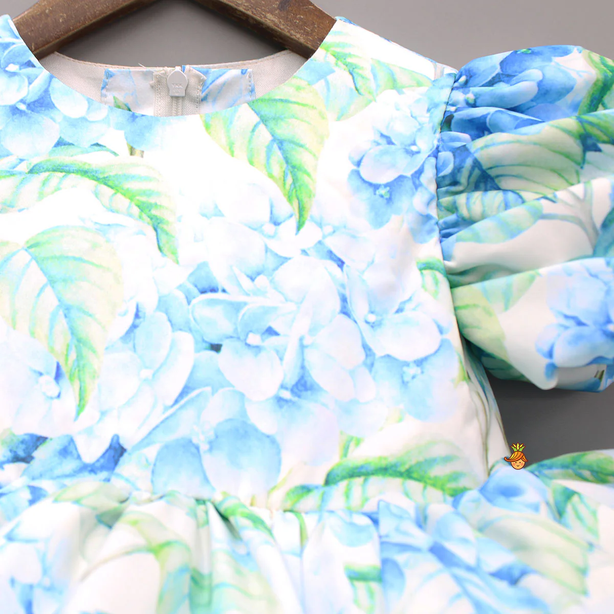 Princess Layered Floral Print Dress - Image 3