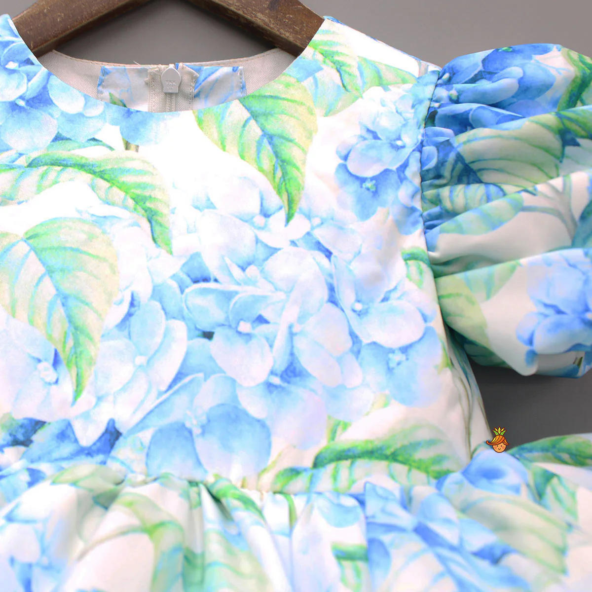 Princess Layered Floral Print Dress - Image 4