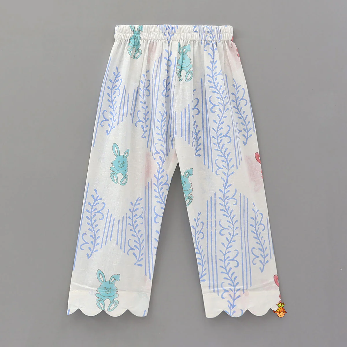 Printed Cotton Kurti And Matching Pant - Image 4