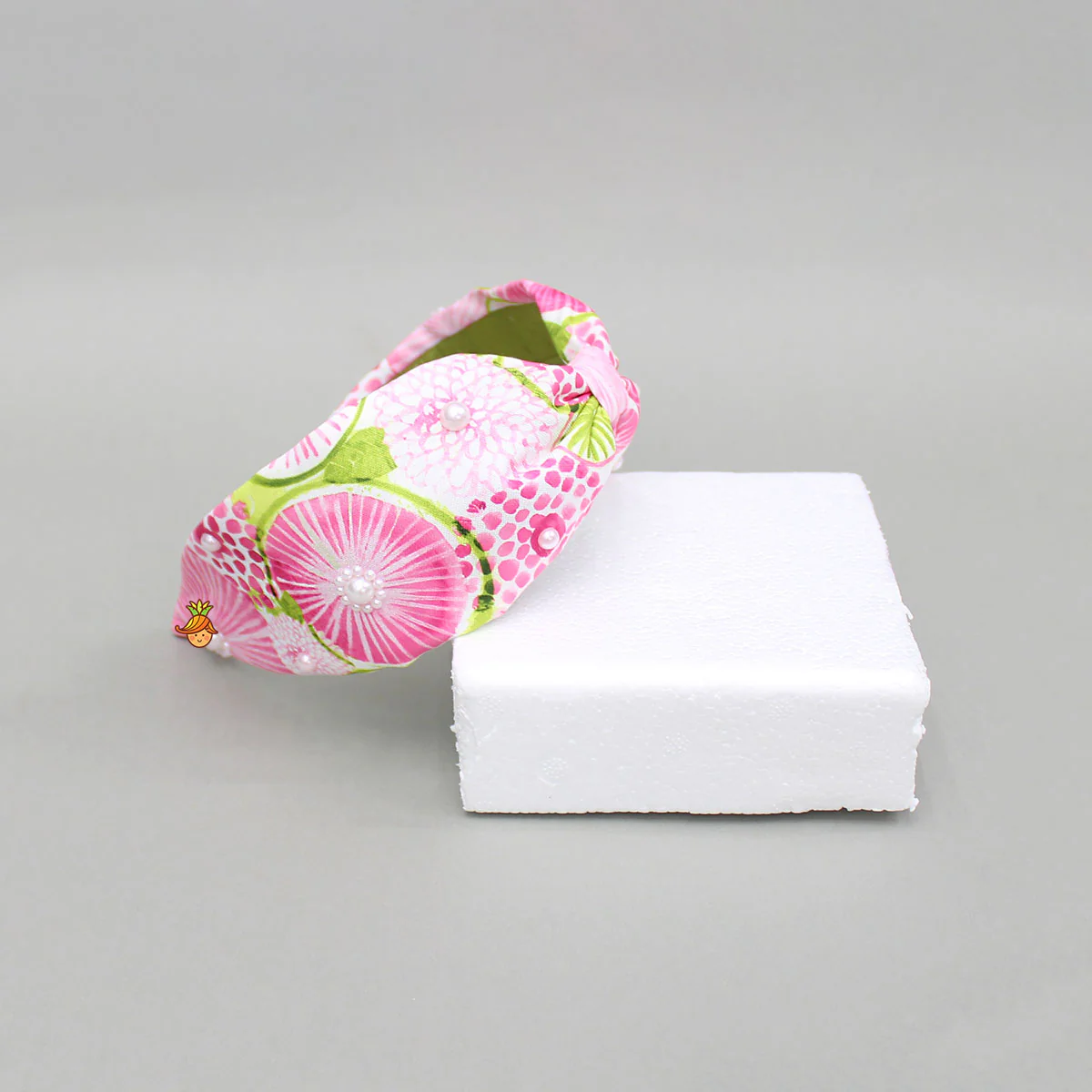 Printed Pink Hairband - Image 3