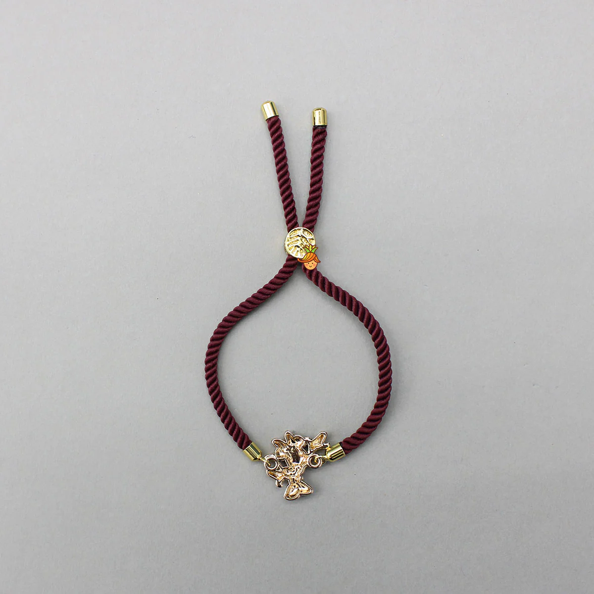 Maroon Adjustable Rakhi With Cartoon Character - Image 2