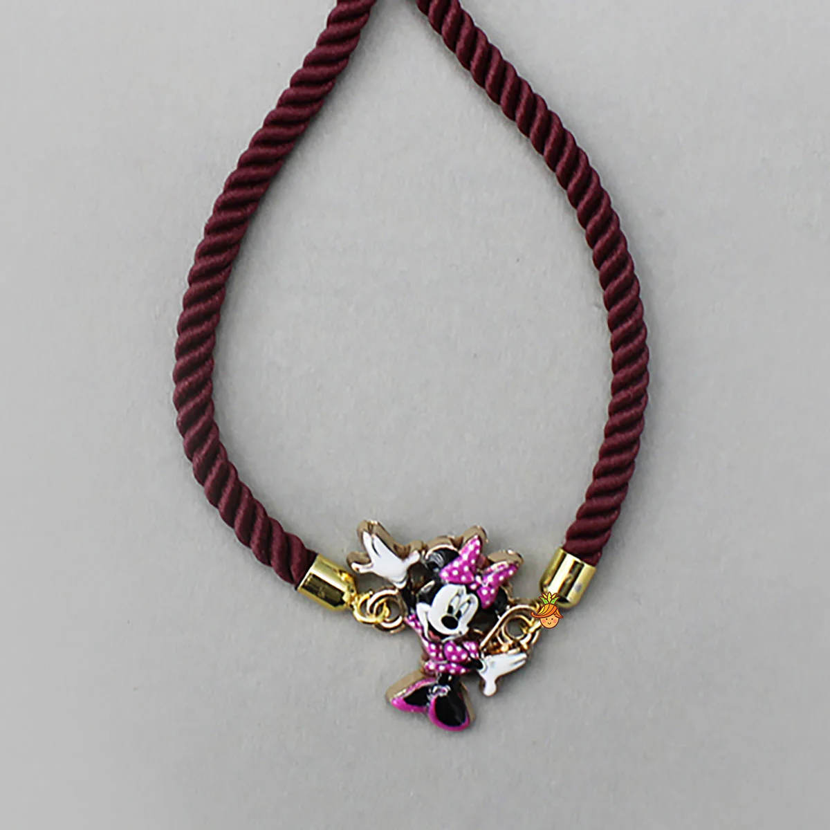 Maroon Adjustable Rakhi With Cartoon Character - Image 3