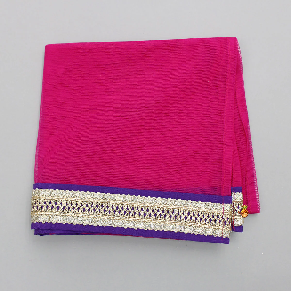 Purple Embellished Kurti And Salwar With Dupatta - Image 10