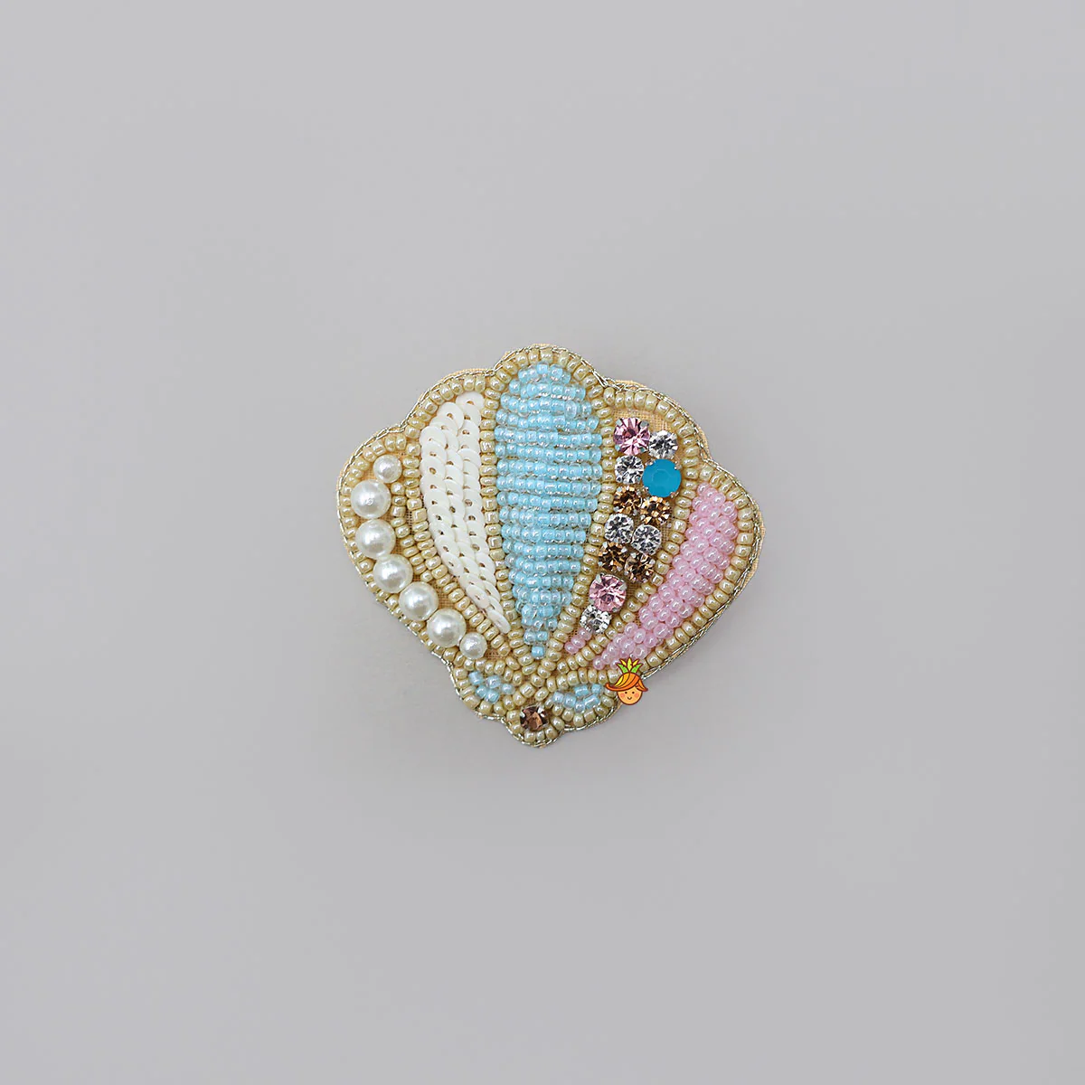 Sequin And Bead Detail Hair Clip