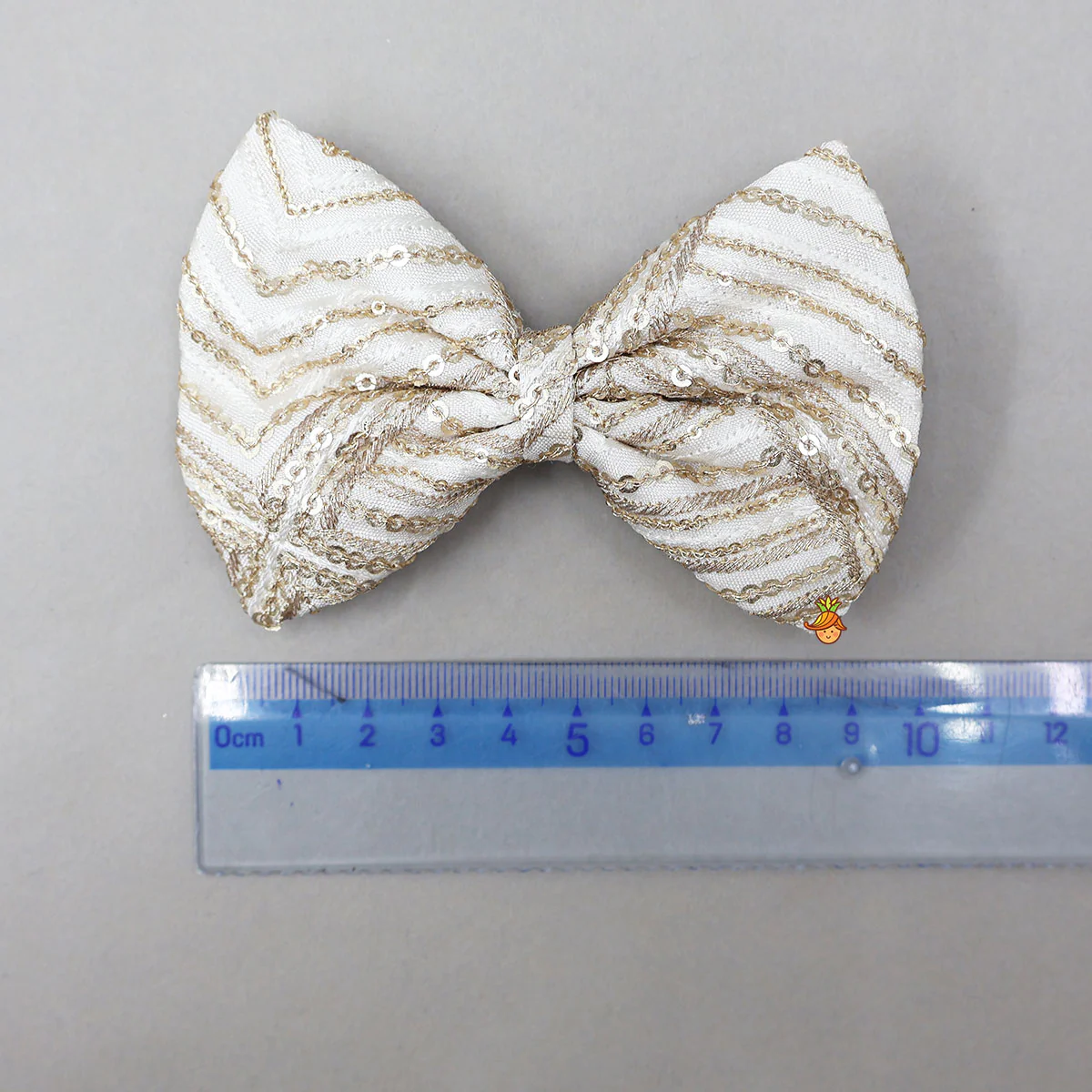 Sequined Bow Hair Clip - Image 5