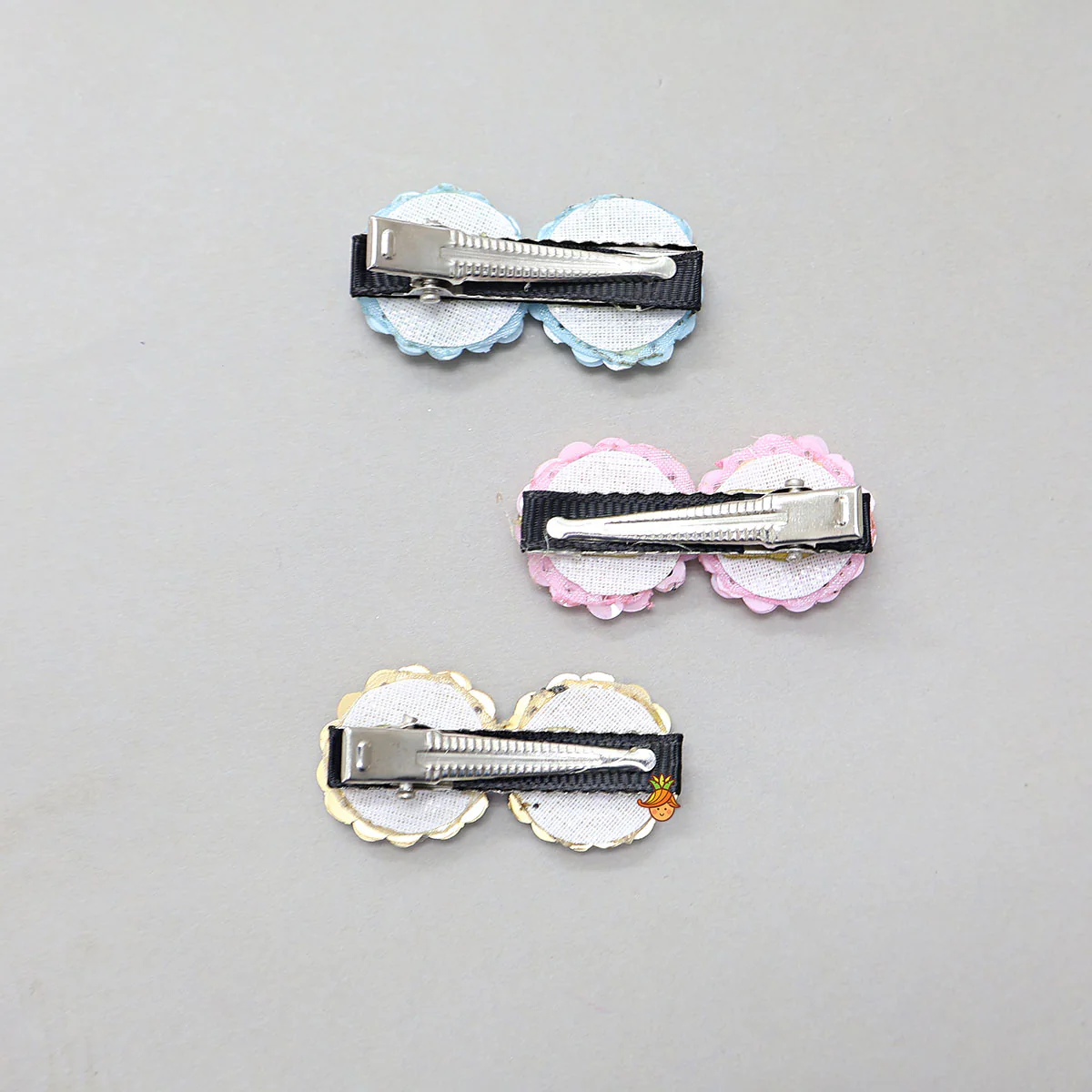 Sequins And Beads Work Hair Clips - Set Of 2 - Image 2