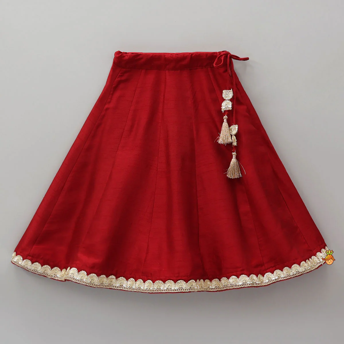 Sequins Embroidered Crop Top And Contrasting Lehenga With Matching Dupatta - Image 5