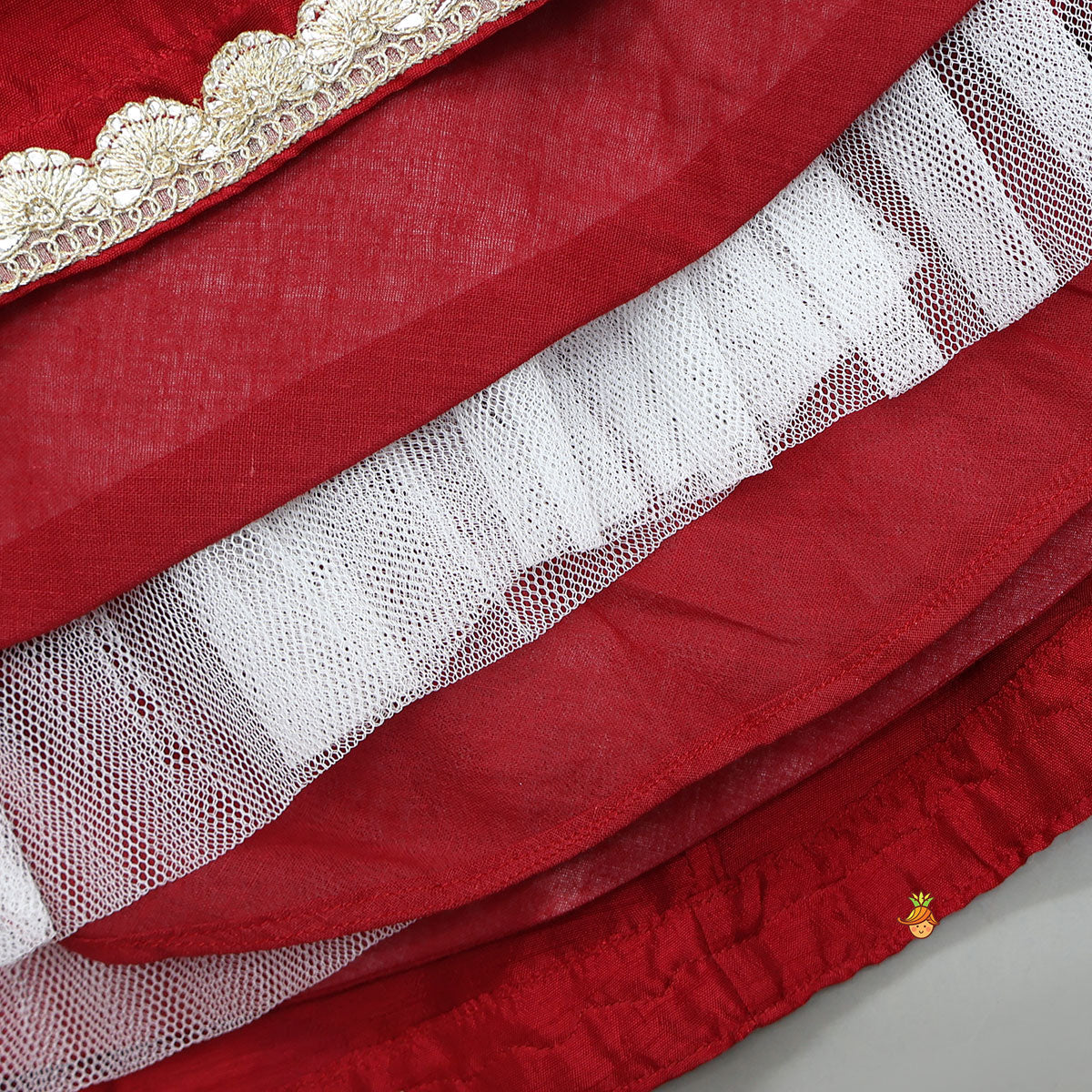 Sequins Embroidered Crop Top And Contrasting Lehenga With Matching Dupatta - Image 7