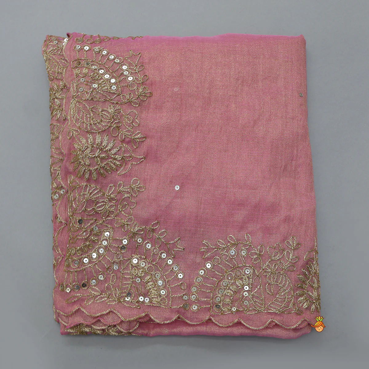 Shimmery Gorgeous Anarkali With Matching Dupatta - Image 6