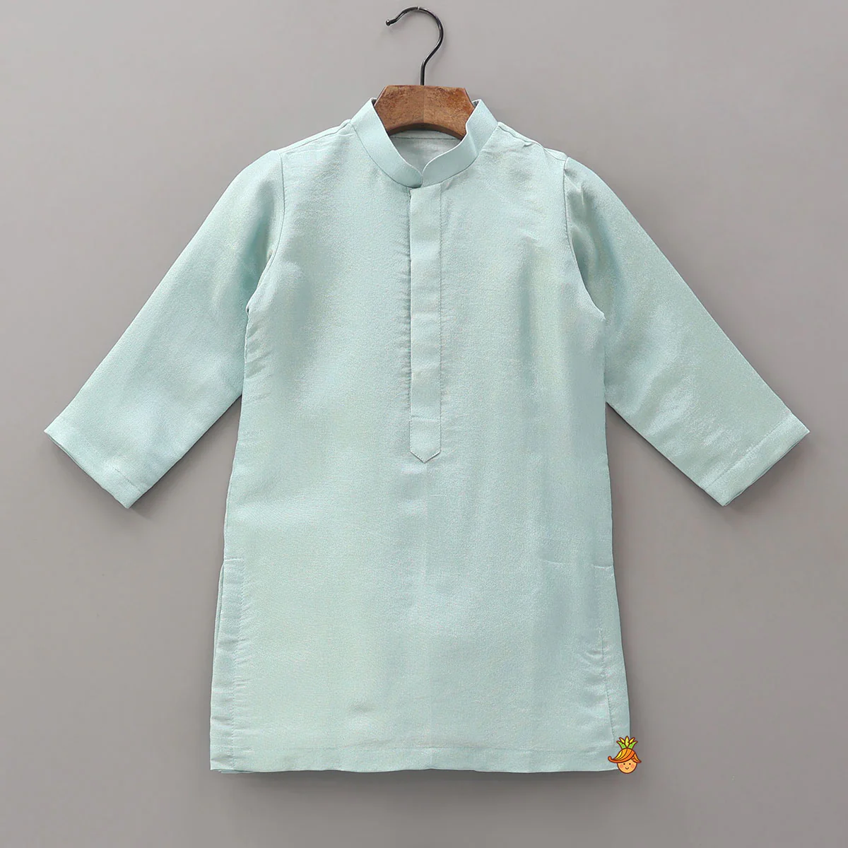 Shimmery Kurta With Open Jacket And Churidar - Image 4