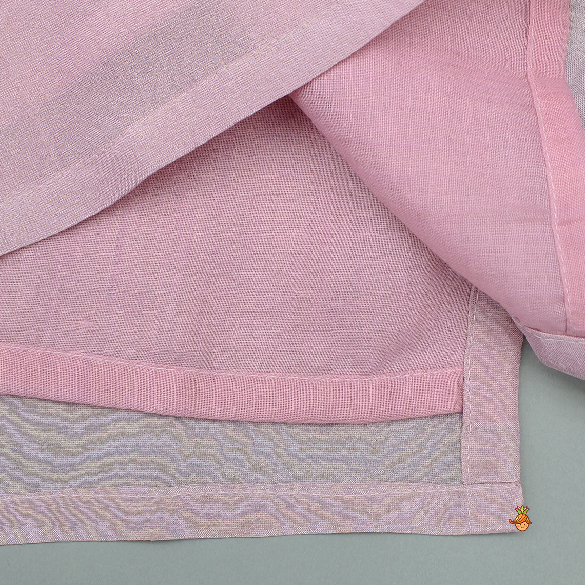Shimmery Kurta With Shimmery Front Open Hand Embroidered Jacket And Pyjama - Image 7