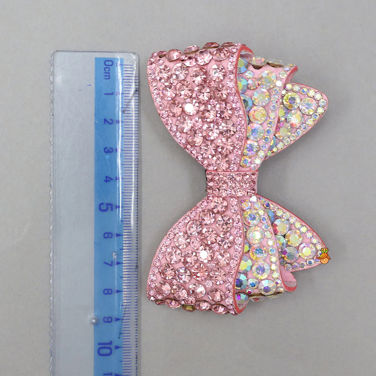 Shiny Layered Bow Hair Clip - Image 6