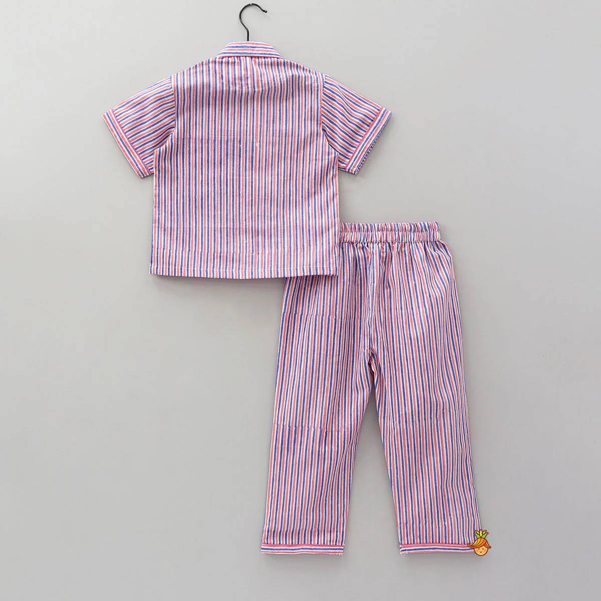 Striped Printed Sleepwear - Image 2
