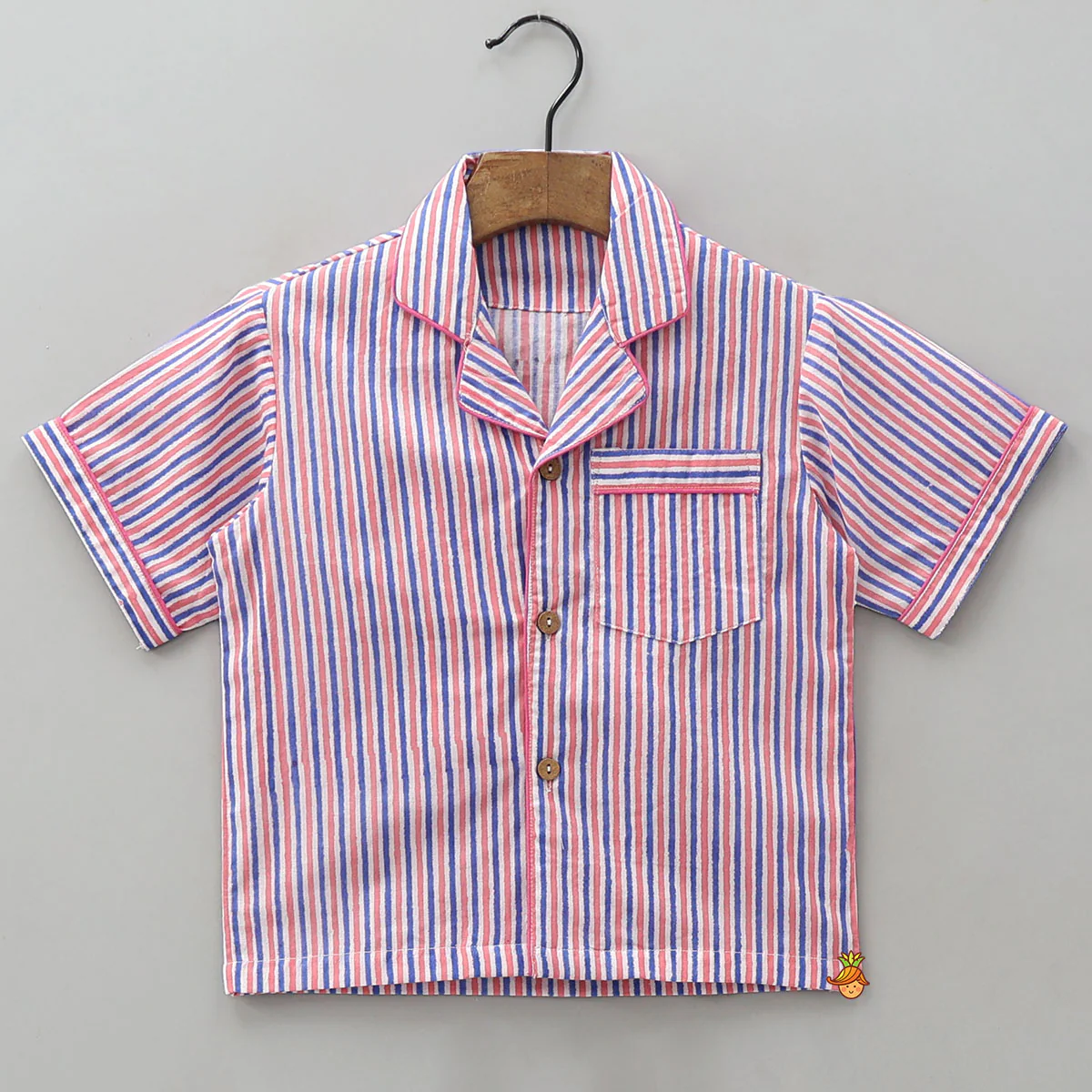 Striped Printed Sleepwear - Image 3