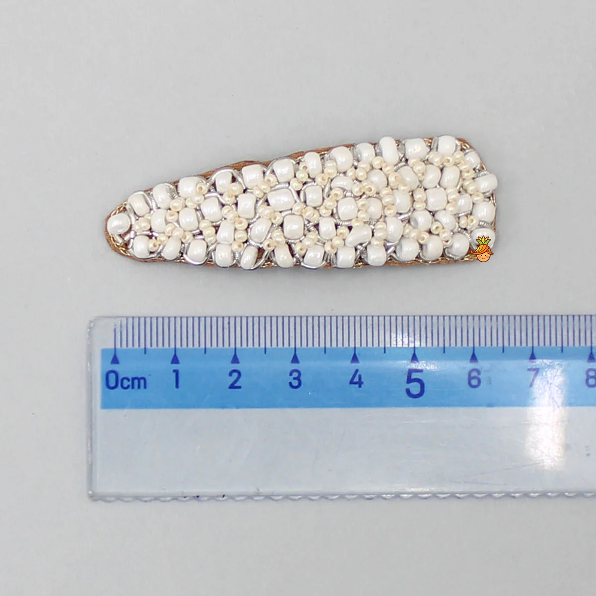 Stunning Beads Embroidered Hair Clip - Image 4