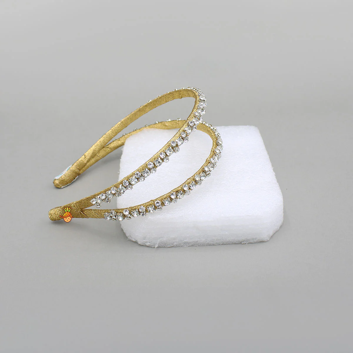 Stunning Embellished Dual Band Hairband - Image 3