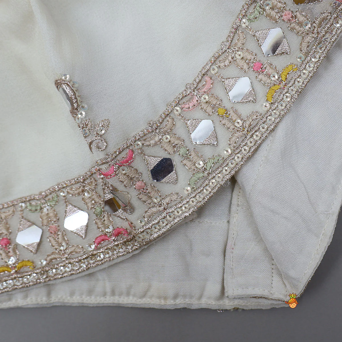 Stunning Embroidered Top And Lehenga - Image 5