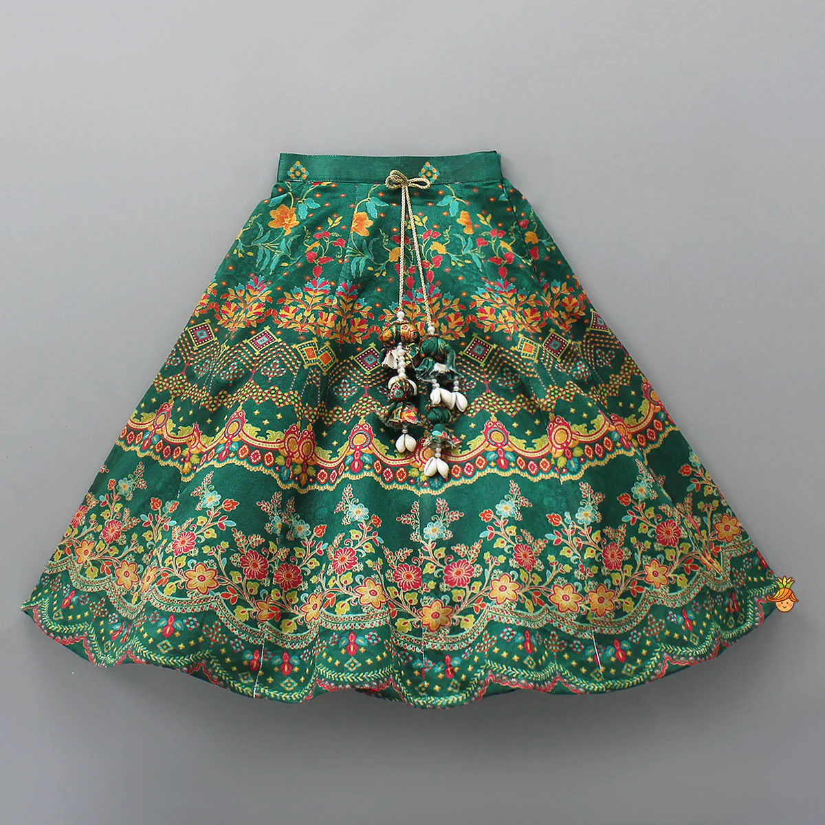 Stunning Printed Yoke Top And Lehenga - Image 4