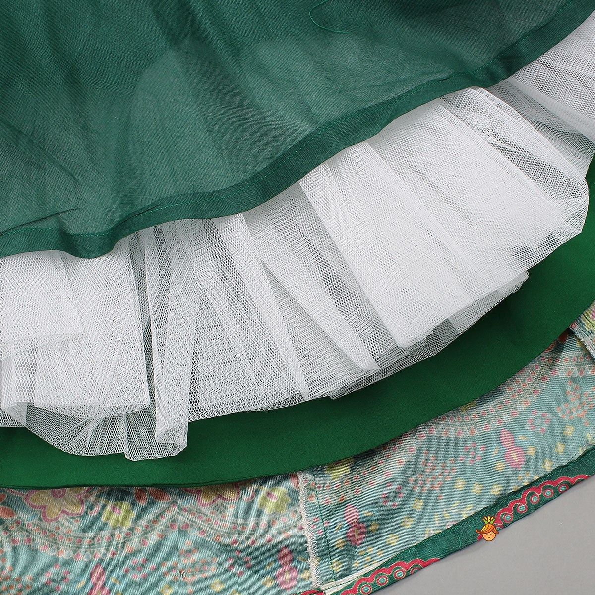 Stunning Printed Yoke Top And Lehenga - Image 6