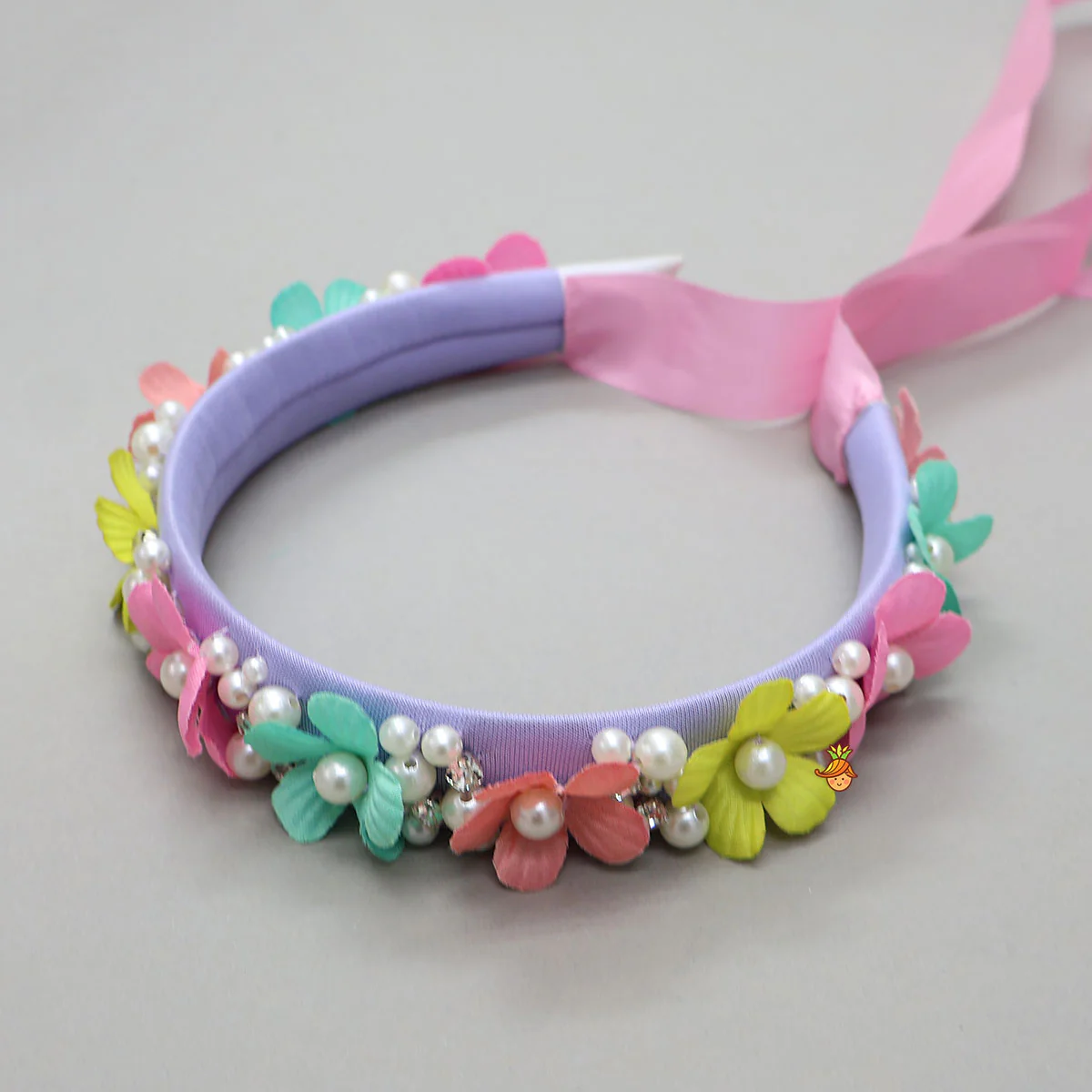 Stunning Top And Reversible Sequin Detail Mermaid-Style Skirt With Ribbon Hairband - Image 9