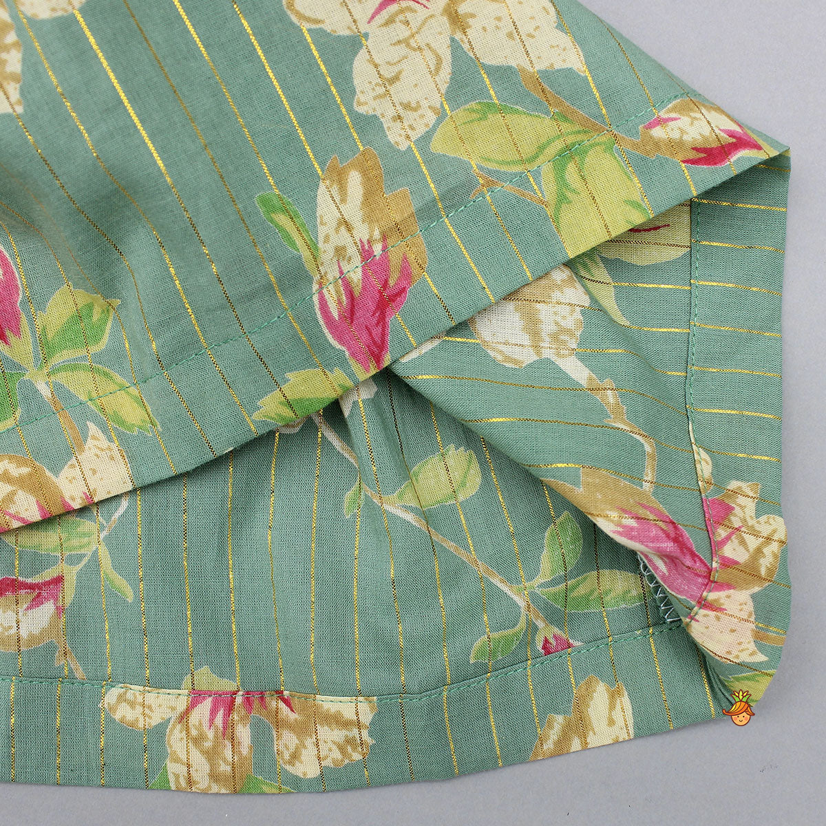Stylish Kaftan Top And Chevron Printed Palazzo - Image 5