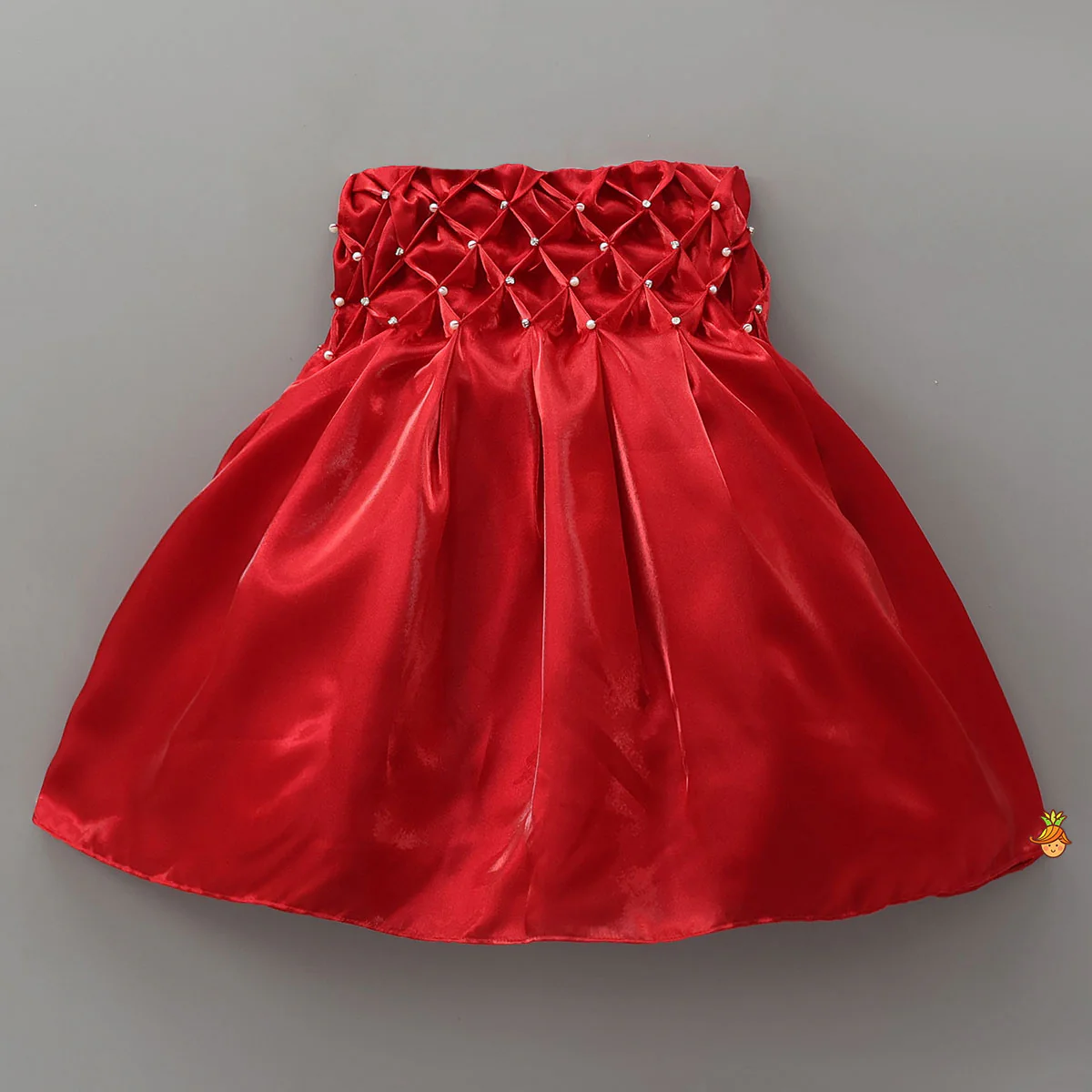 Stylish Sheen Top With Checks-Design Lehenga - Image 4