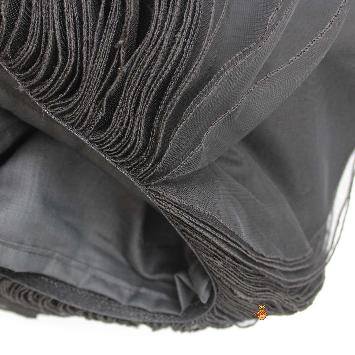 Super Stylish Halter Neck Black Dress - Image 4