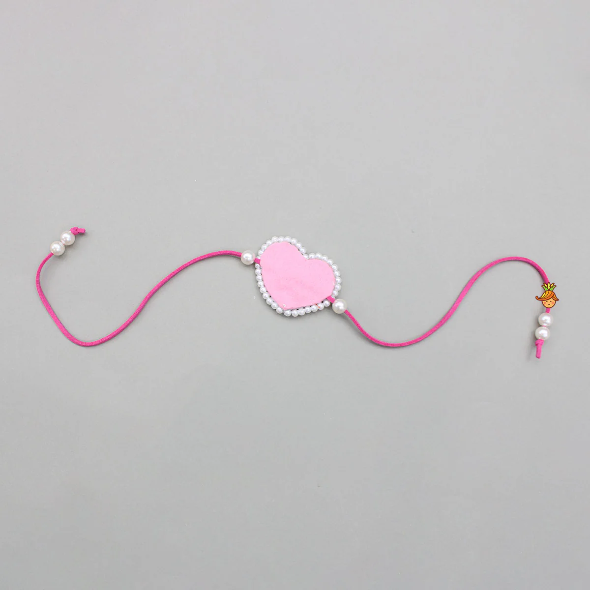 Sweet Heart Embroidered Rakhi - Image 2